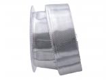 Silberband Pianura silber 40mm ohne Draht