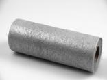 Tischband Vlies 23cm Silber ohne Draht 230mm Tischband Vlies 23cm Silber ohne Draht 230mm