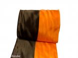 Uni Nationalband 155mm orange schwarz ohne Daht Uni Nationalband 155mm orange schwarz ohne Daht