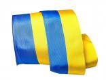 Uni Nationalband Schweden blau / gelb 100mm ohne Draht Uni Nationalband Schweden blau / gelb 100mm ohne Draht