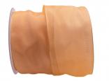 Uniband SONDERFARBE aprikot 75mm mit Draht Uniband SONDERFARBE aprikot 75mm mit Draht