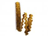 Zackenlitze Baumwolle 10mm ocker - honig ohne Draht Zackenlitze Baumwolle 10mm ocker - honig ohne Draht