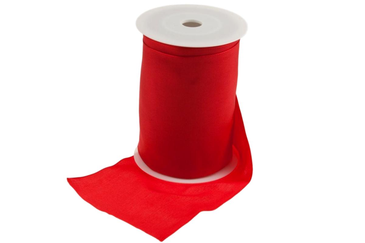 Tischband Uniband Rot 160mm ohne Draht