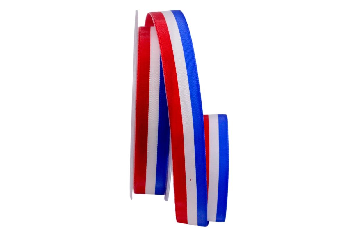 Uni Nationalband Frankreich Blau Weiß Rot ohne Draht 15mm