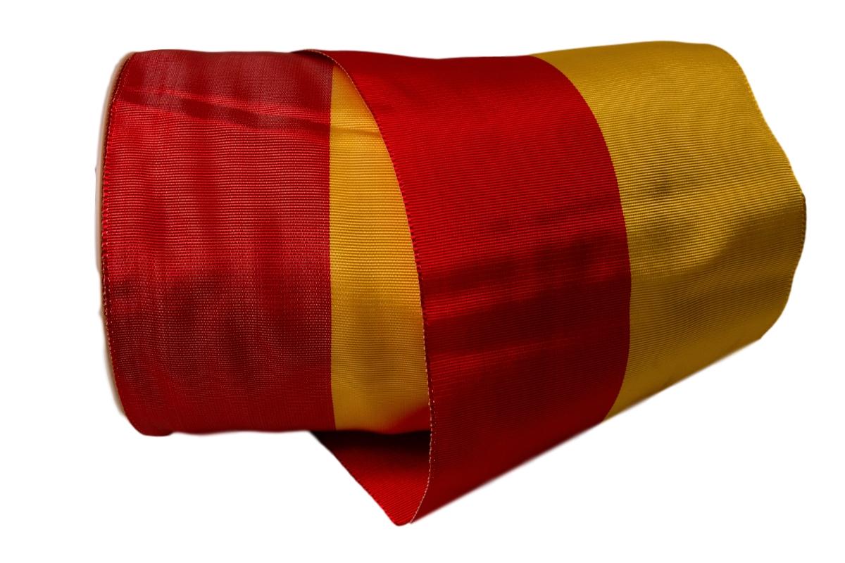 Uni Nationalband Spanien rot / gelb 115mm ohne Draht