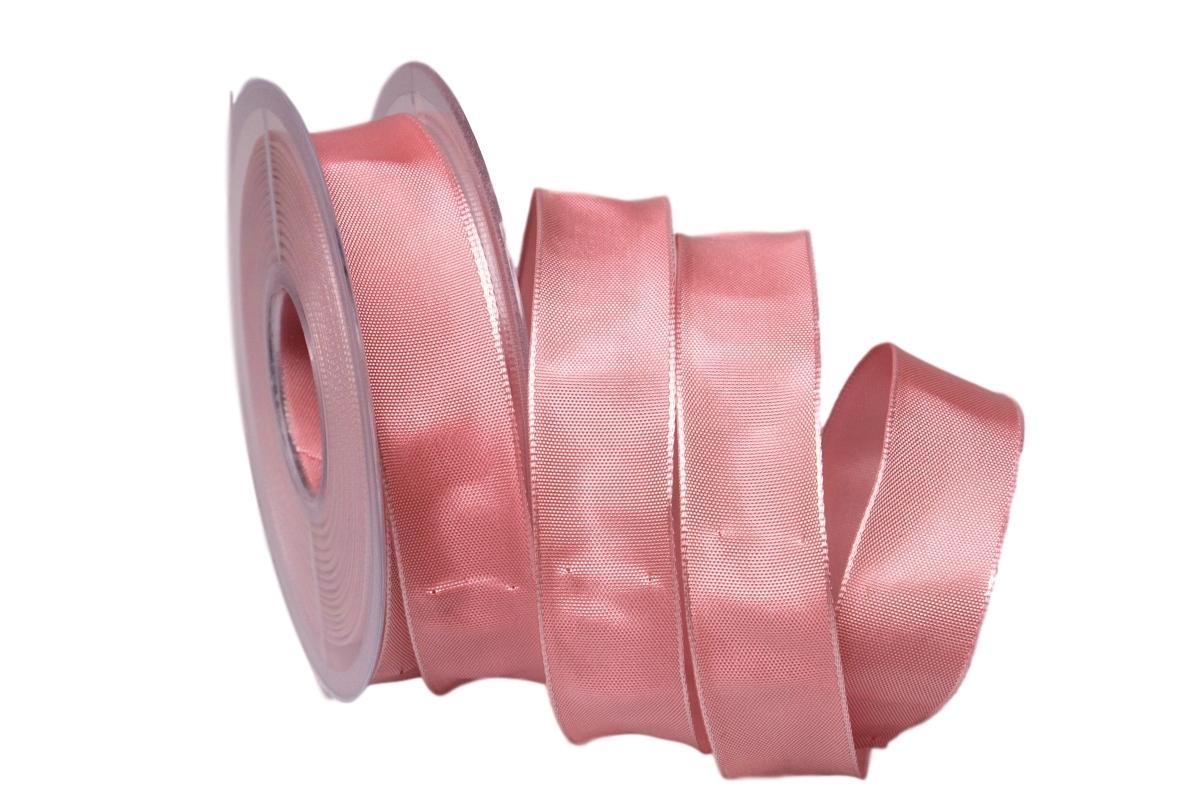 Uniband altrosa mit Draht 25mm