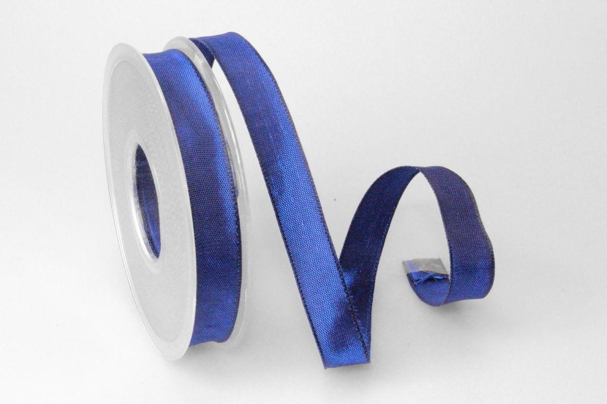 Uniband Dunkelblau mit Draht 15mm