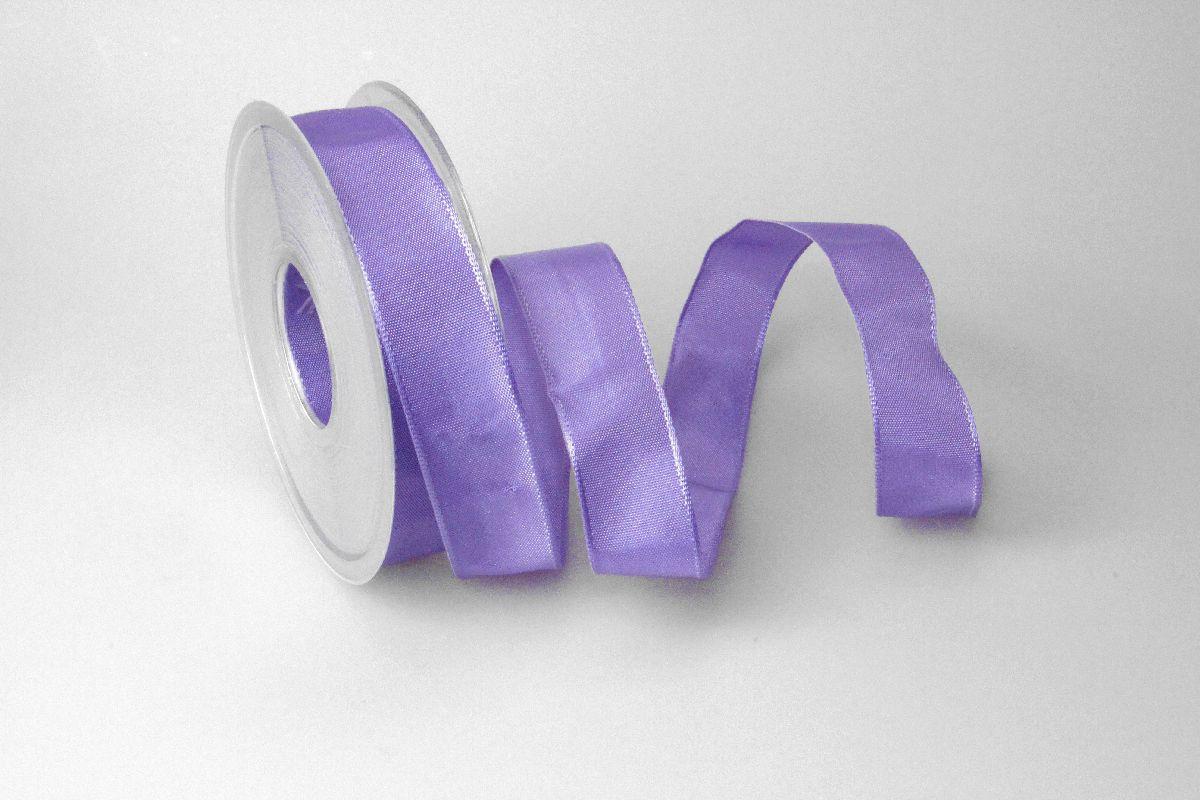 Uniband Flieder mit Draht 25mm