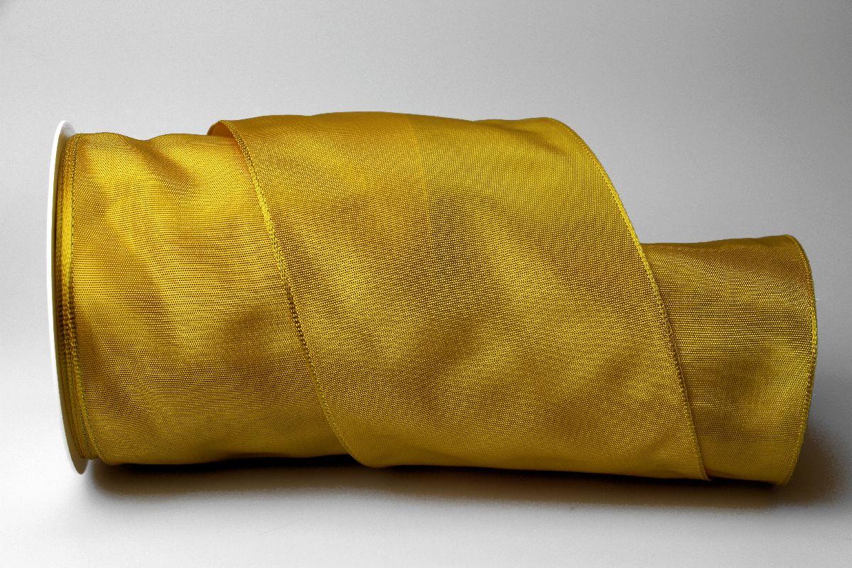 Uniband Gelb mit Draht 100mm