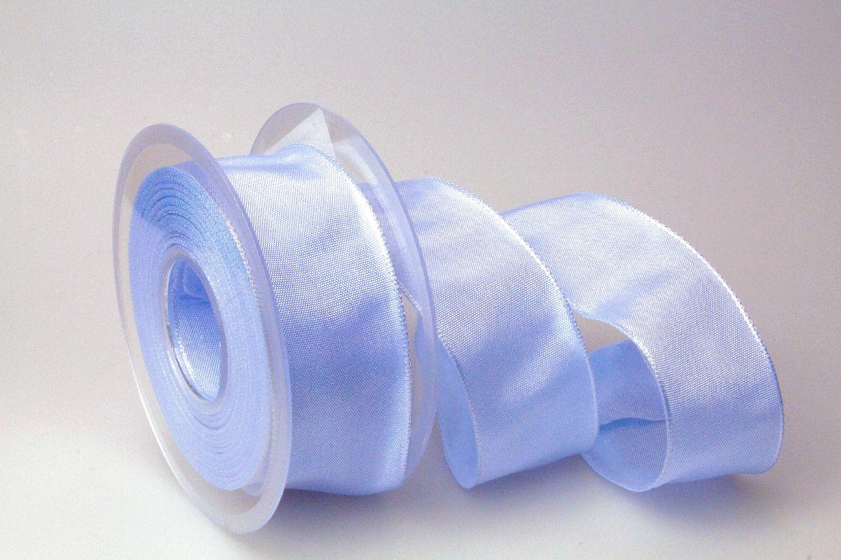 Uniband Hellblau mit Draht 40mm