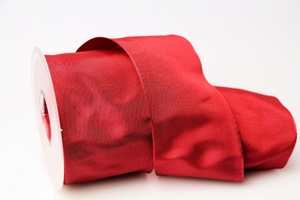 Uniband Karminrot mit Draht 70mm