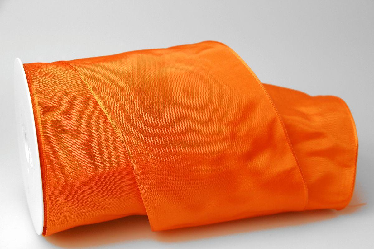 Uniband Orange mit Draht 100mm