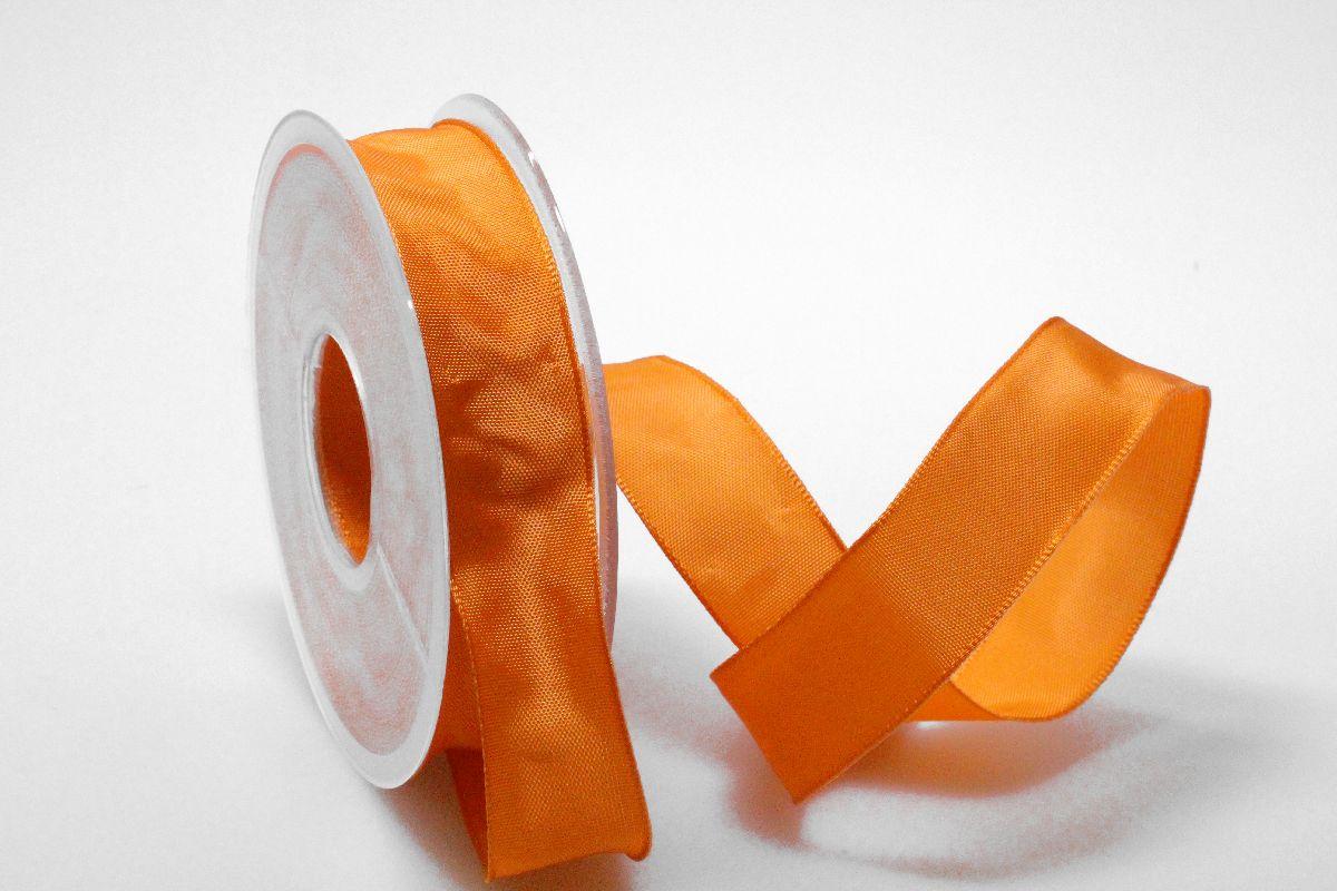 Uniband Orange mit Draht 25mm