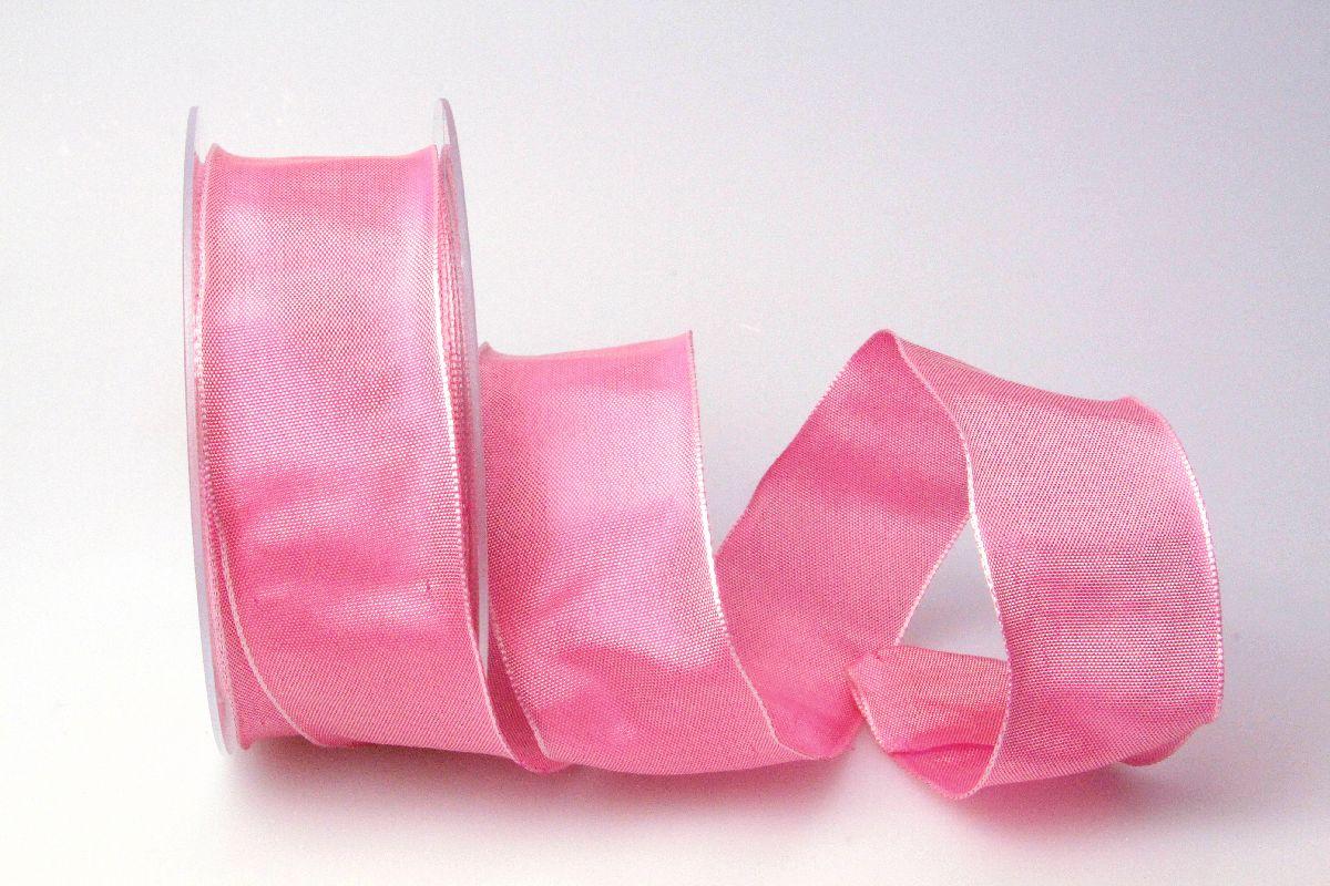 Uniband Pink mit Draht 40mm
