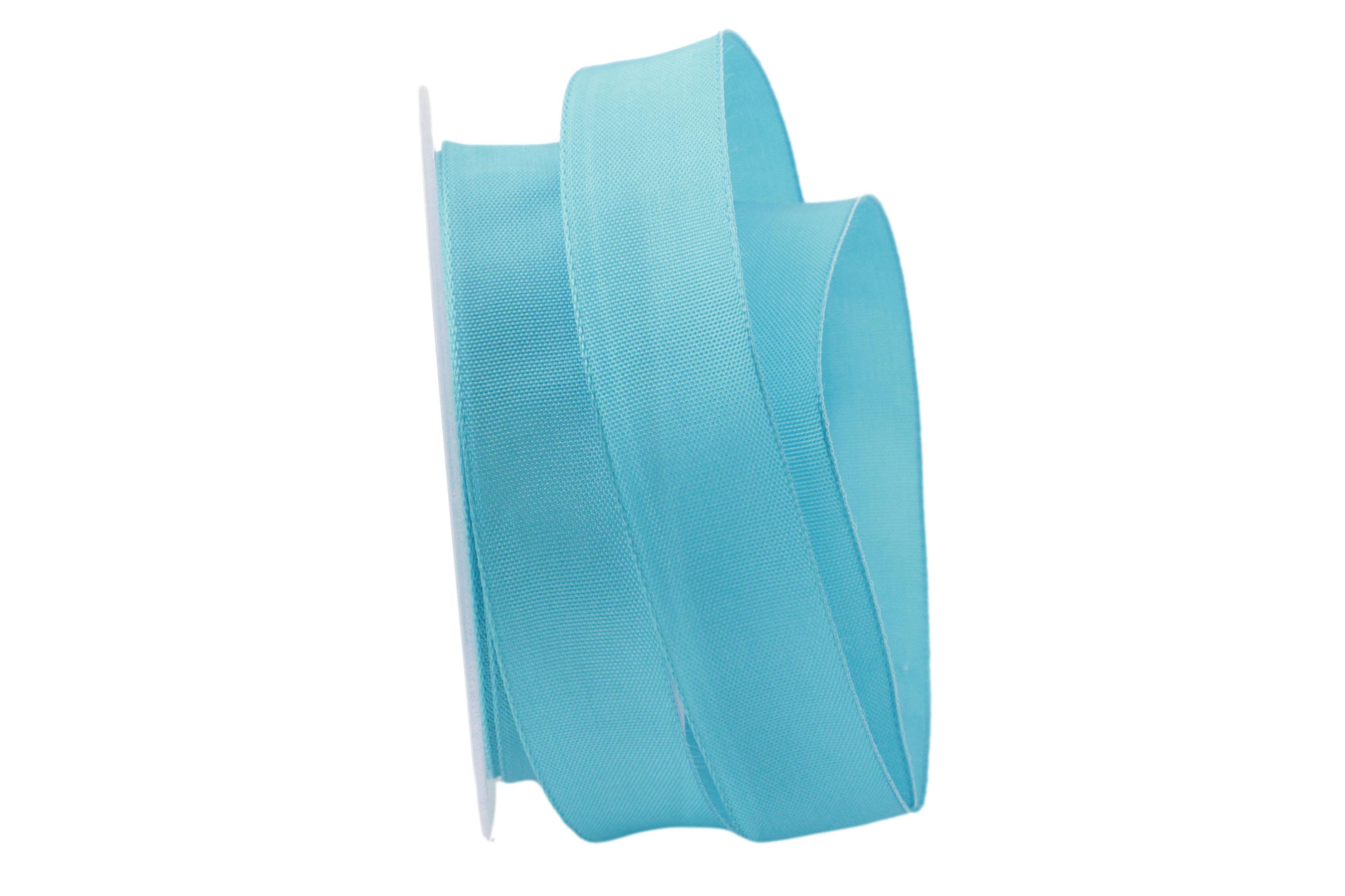 Uniband Türkis mit Draht 25mm