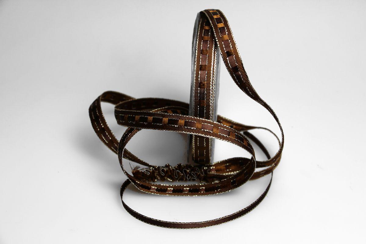 Ziehband Crash IT 15mm braun ohne Draht