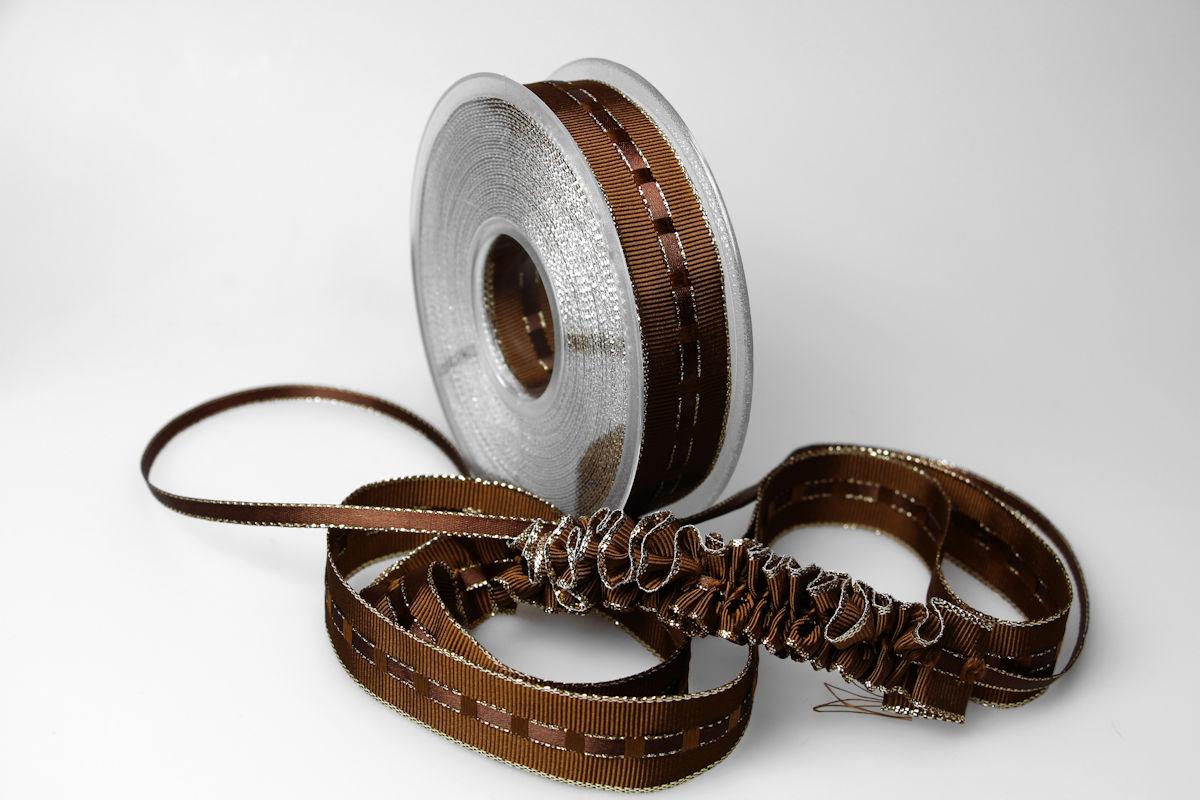 Ziehband Crash IT 25mm braun ohne Daht